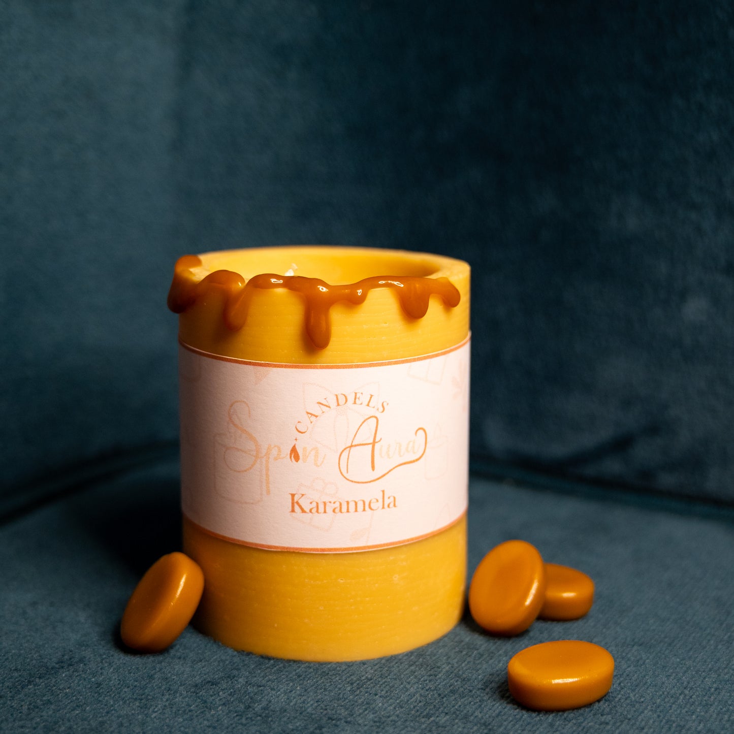 Kapučino XXL + Karamela | SpinAura Candels