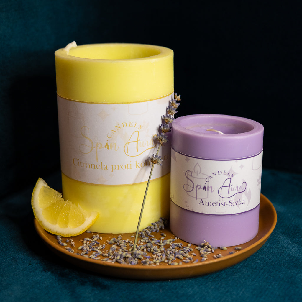 Citronella XXL + Amethyst - Lavender