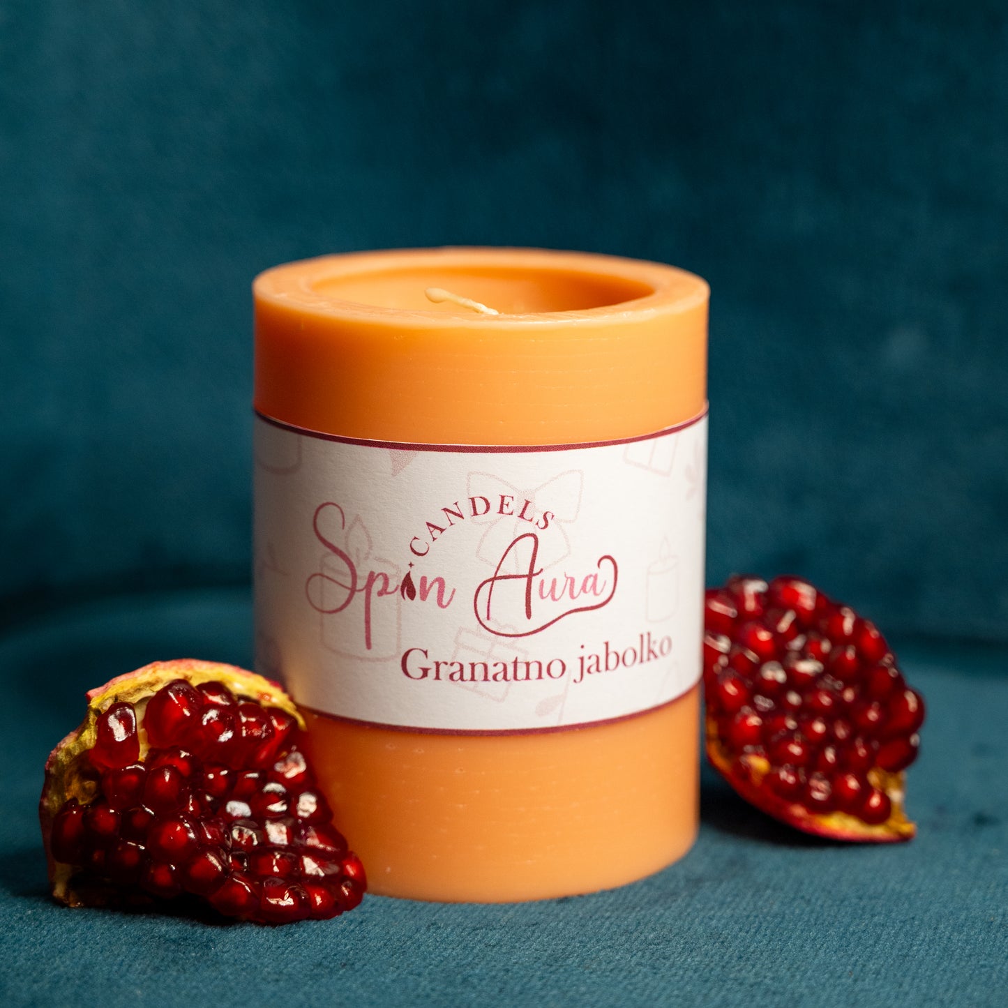 Granatno jabolko | SpinAura Candels