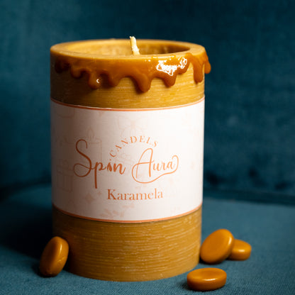 Karamela XXL + Jabolčna pita | SpinAura Candels